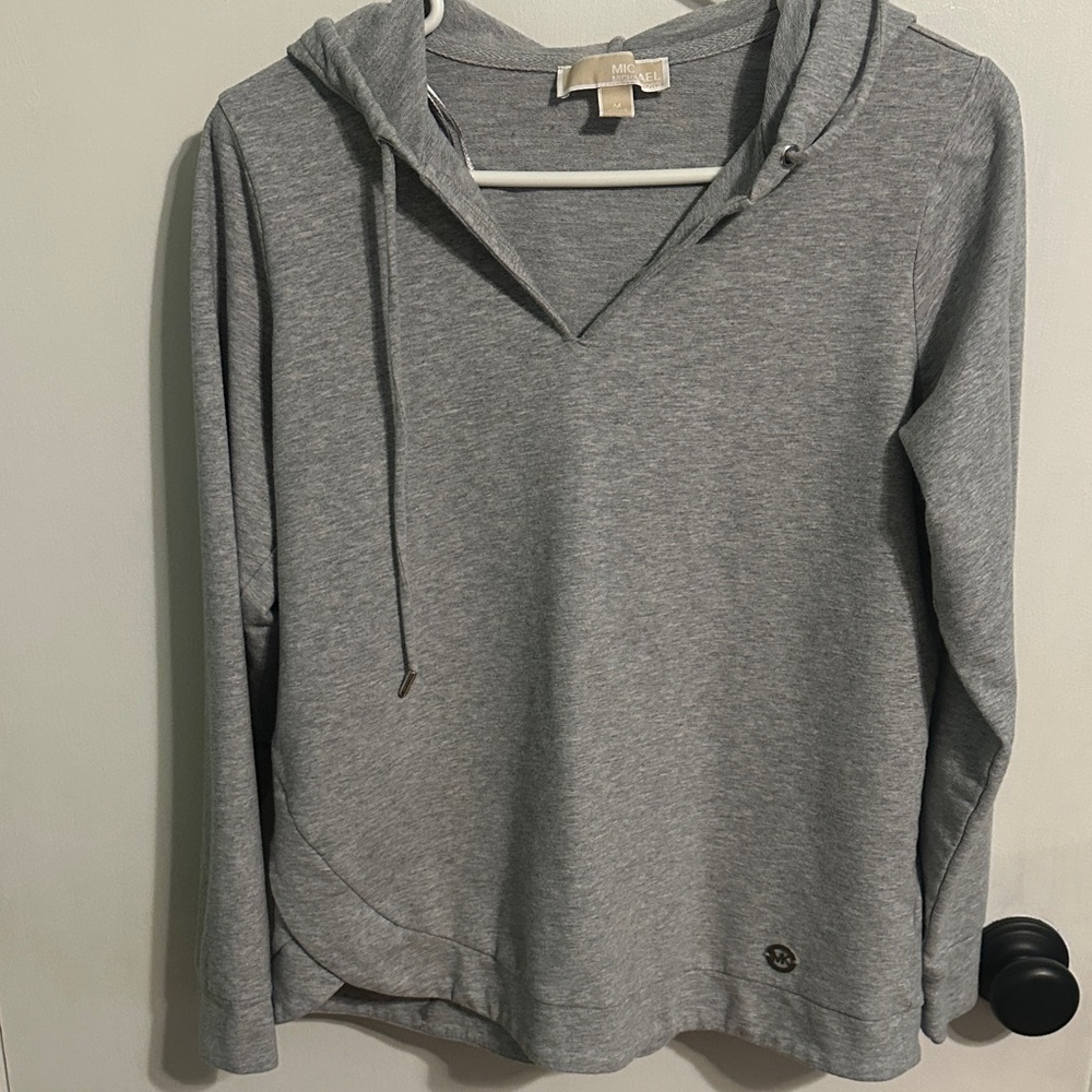 0024 Michael Kors‎ Gray Hoodie Sweatshirt womens size medium